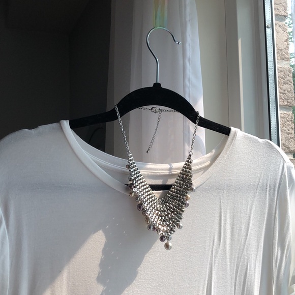 Chunky pearl necklace - Picture 2 of 3